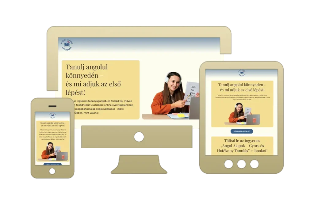 NetStyle Solutions -weboldal készítés Miskolc. Grafika landing oldalhoz.